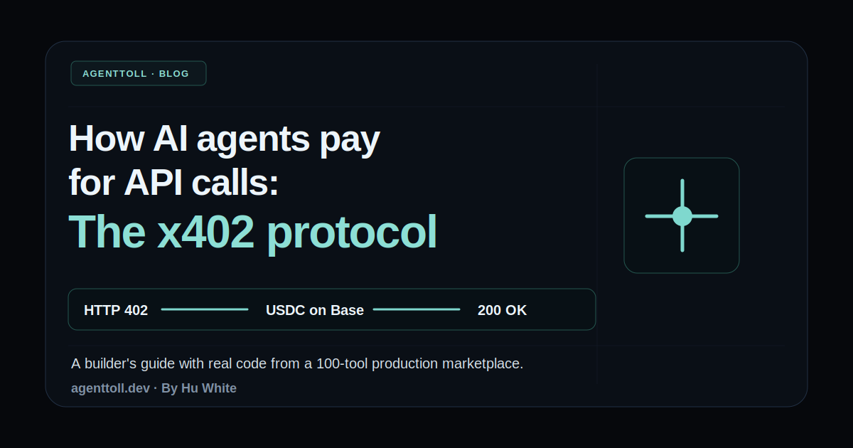 How AI Agents Pay for API Calls: The x402 Protocol Explained